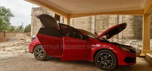 Honda Civic EX Hatchback 2018 Red