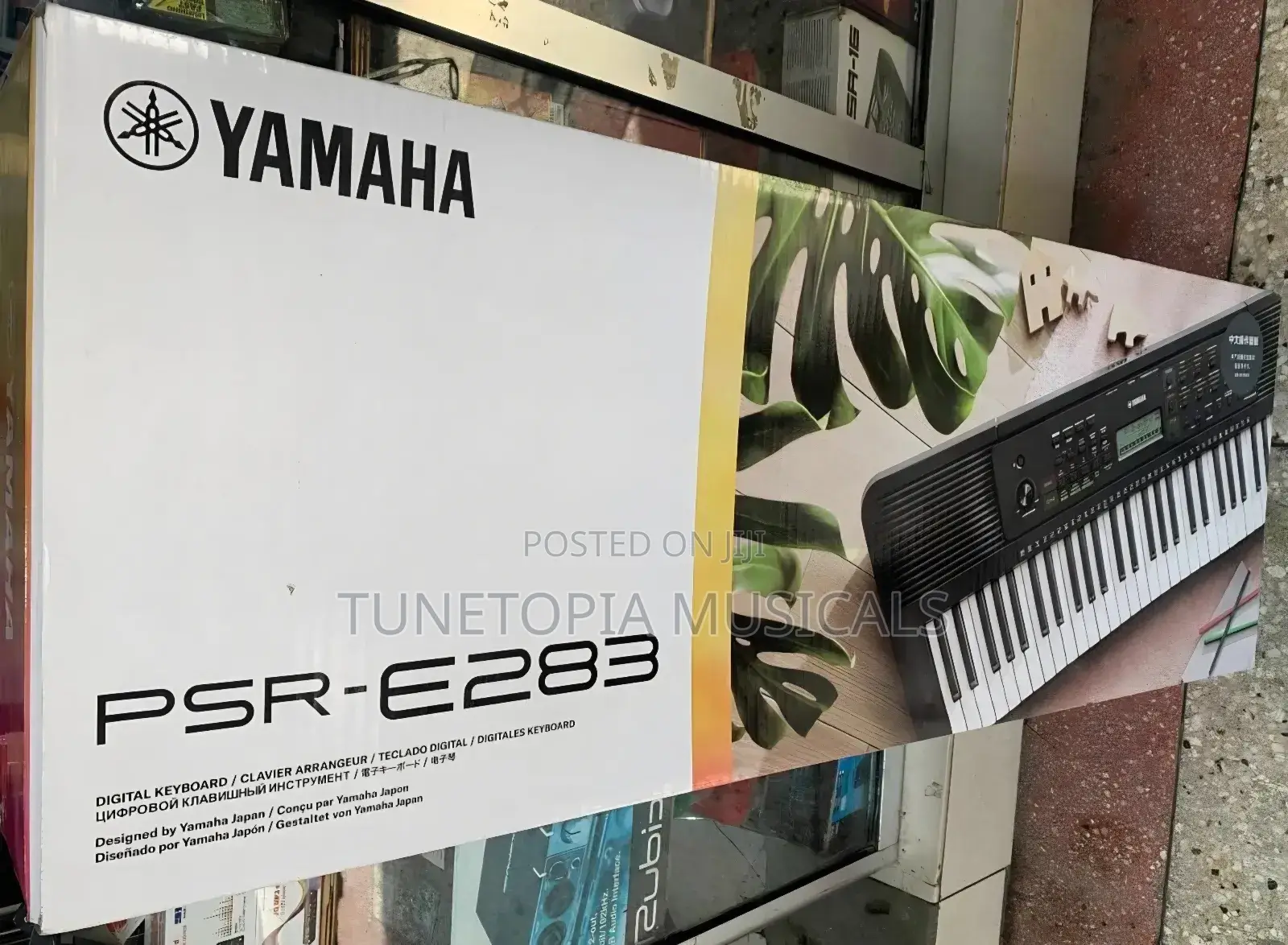 Yamaha Psr-e283 61-key Portable Keyboard