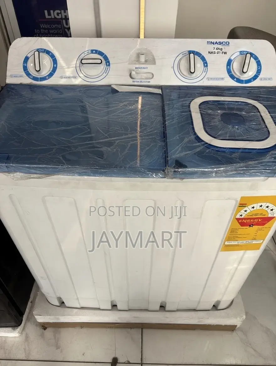 Double Door 7kg Nasco Washing Machine