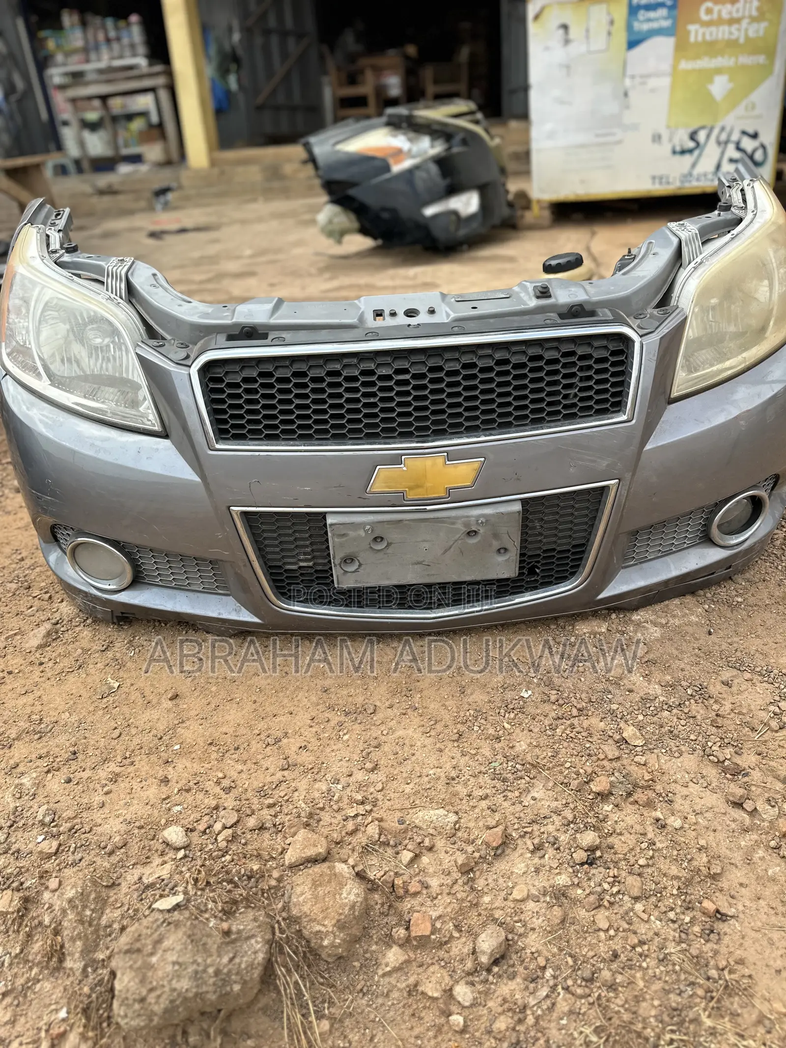 Chevrolet Aveo Front Cut /Nose Cut
