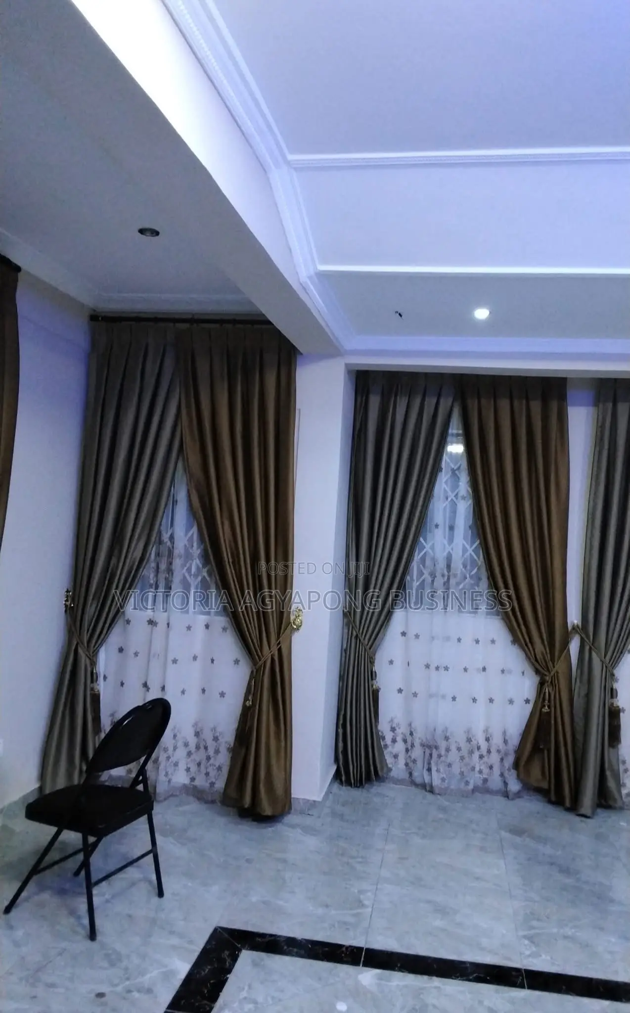Champagne Color Curtains Available