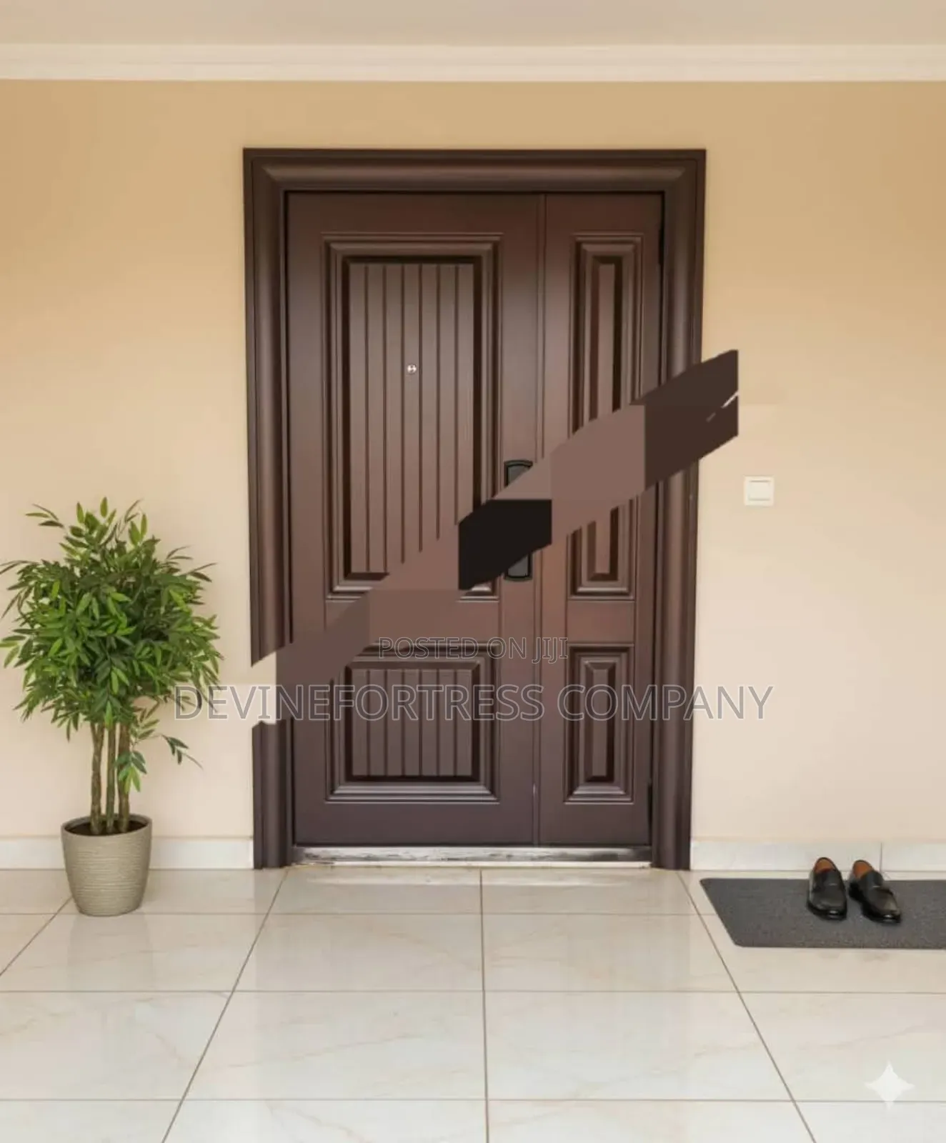 Quality Rough Paladin 11⁄2door With Handle // Brown Color