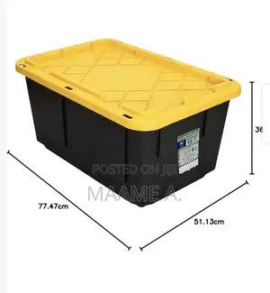 Greenmade 102 Litre Storage Tote With Lid