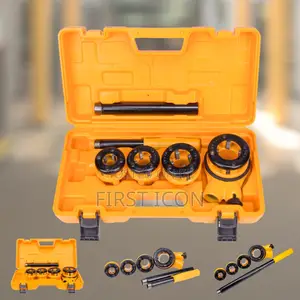 4pcs Professional Pipe Tools Ratchet Die Stock Set - Dingqi 137103