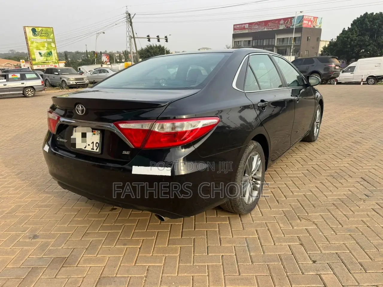 Toyota Camry SE w/Special Edition Pkg (2.5L 4cyl 6A) 2016 Black