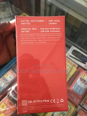 New Mobile Phone 64 GB Black