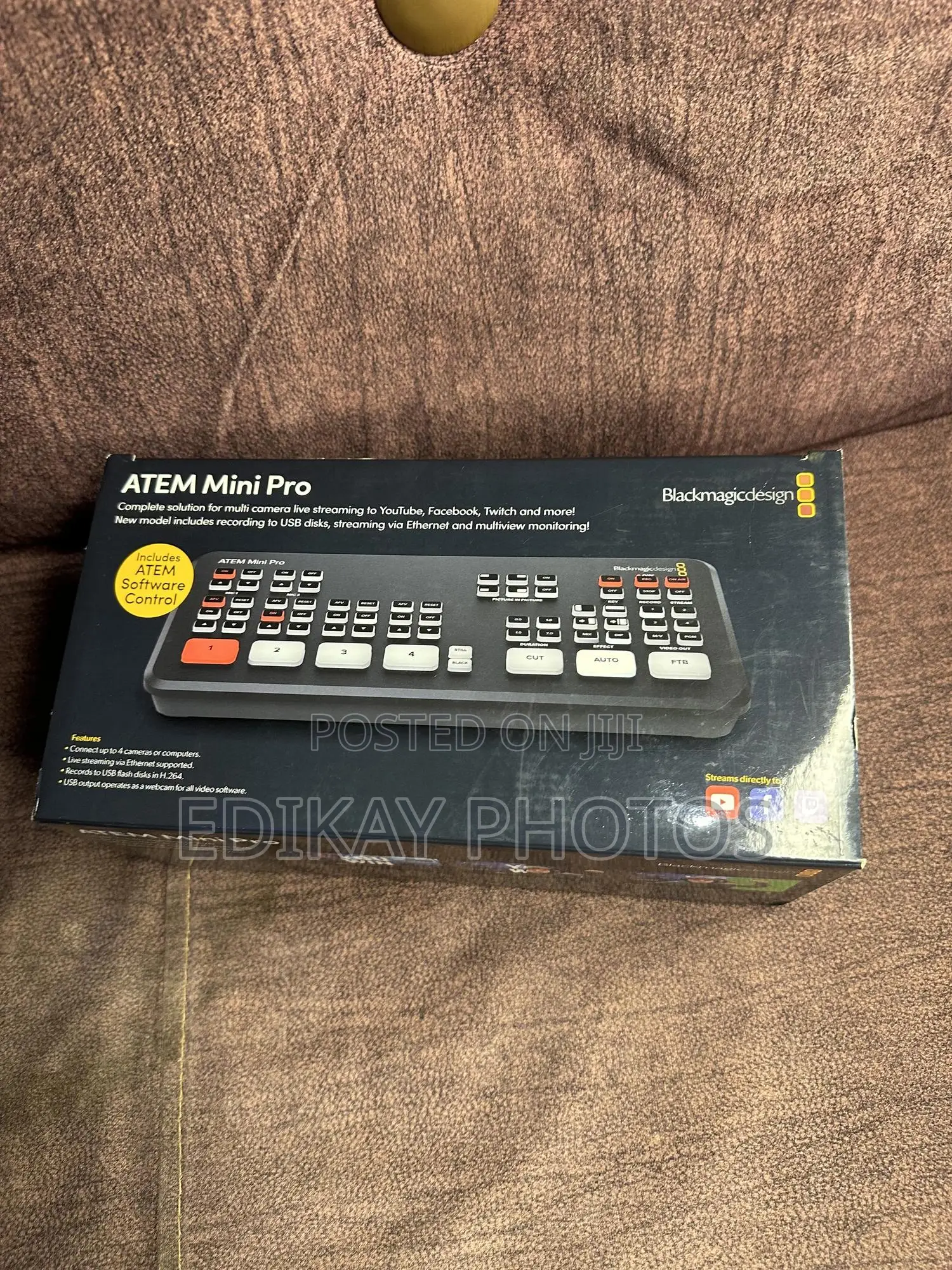Atem Mini Pro And 6d Mark 2 With 50mm Lens