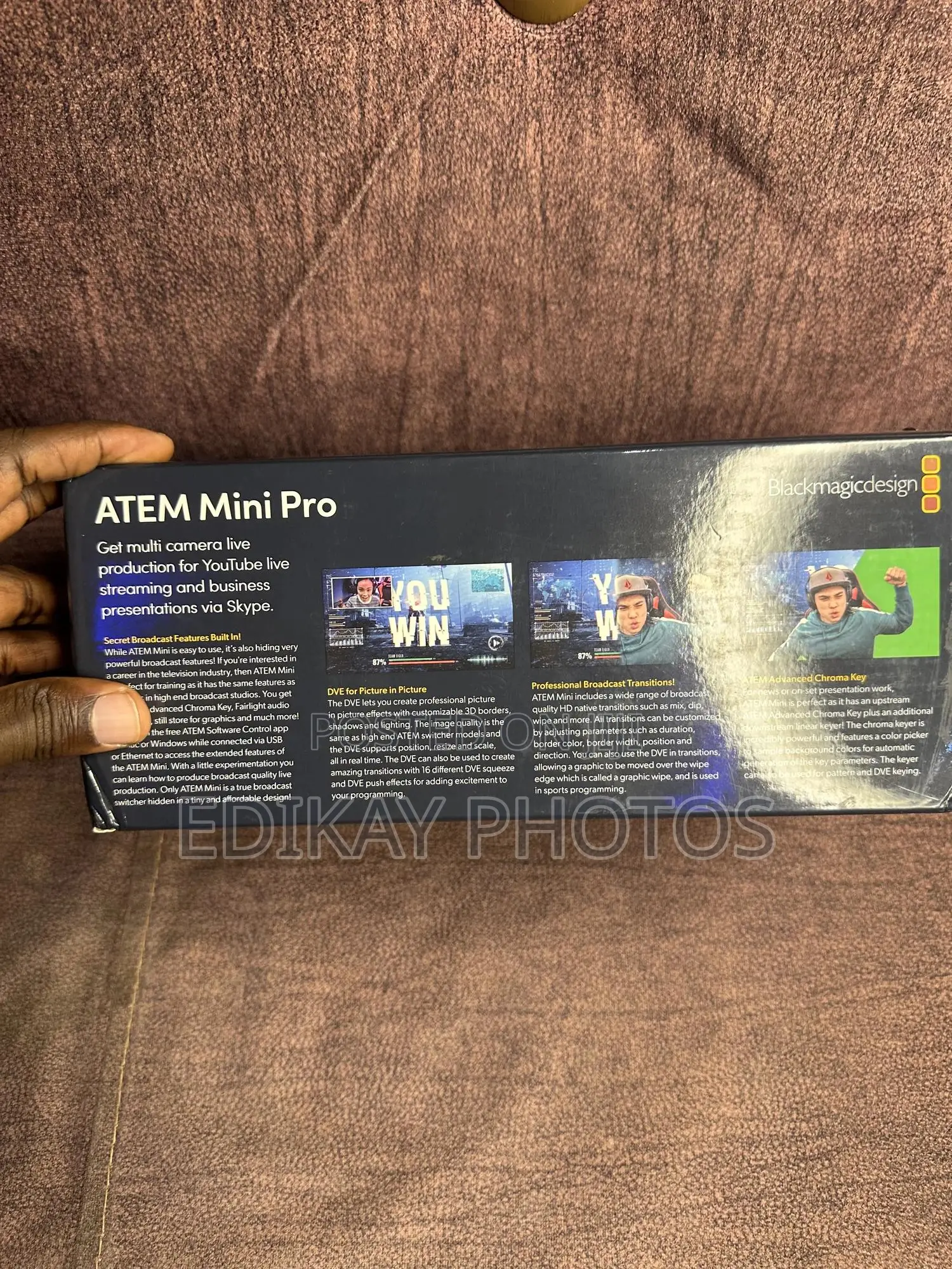 Atem Mini Pro And 6d Mark 2 With 50mm Lens
