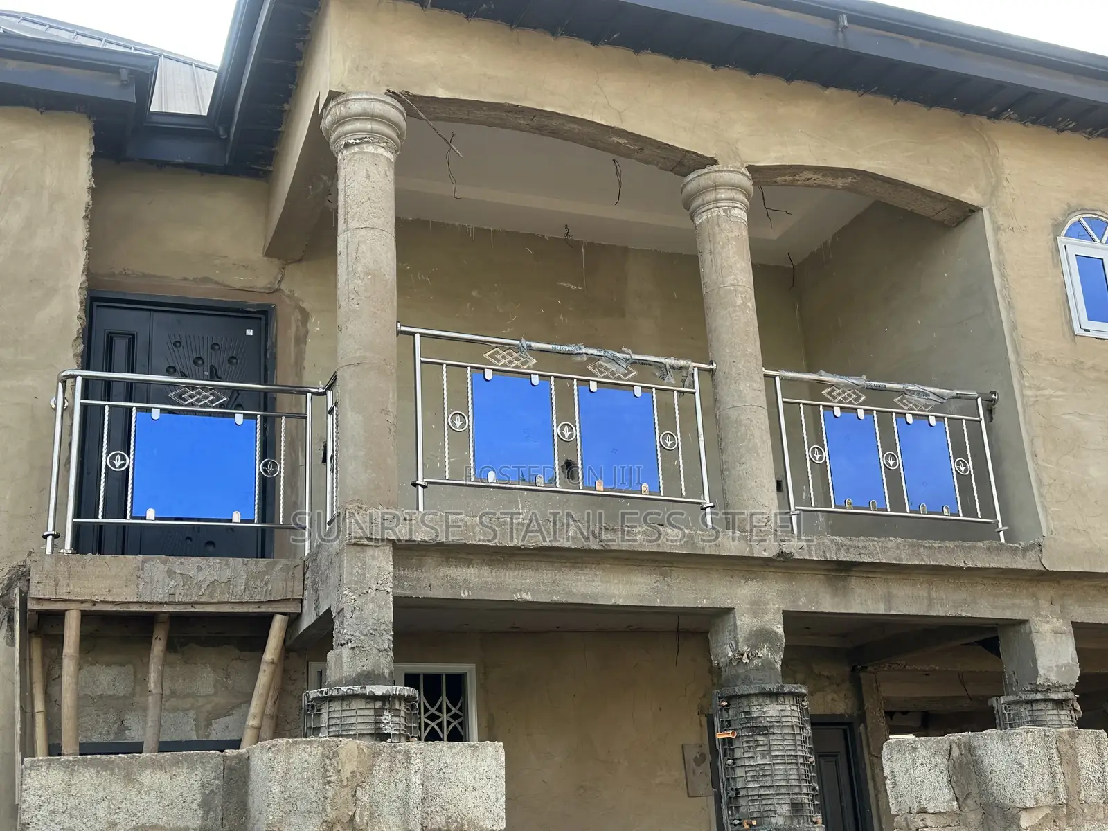 Sunrise Stainless Balcony Glass Balustrade