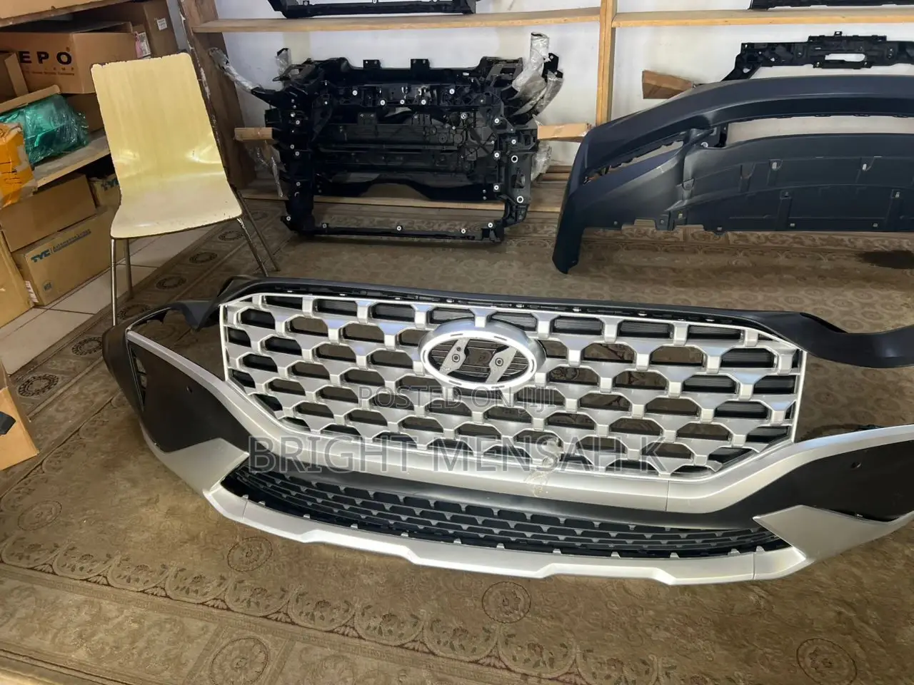 Front Bumper Hyundai Santa Fe 2021-2023
