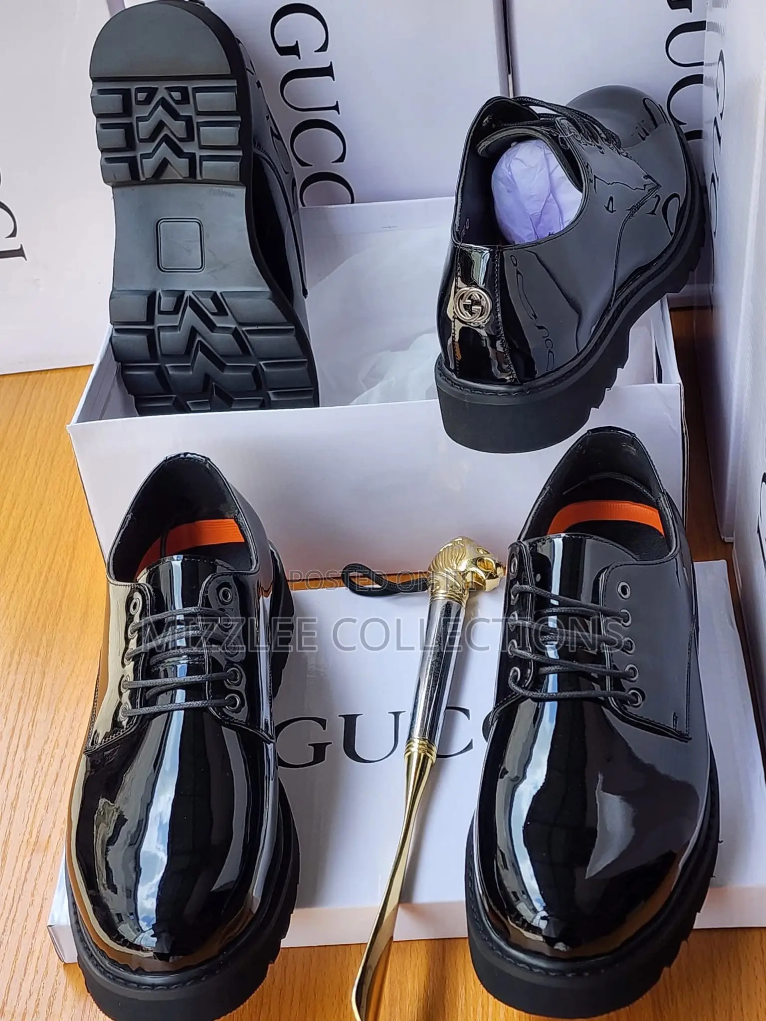 Quality Gucci Mirror Lace Shoe for Men
