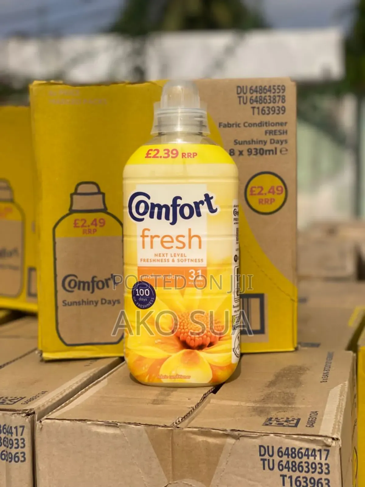 Comfort Fabric Softener, 8 Pieces