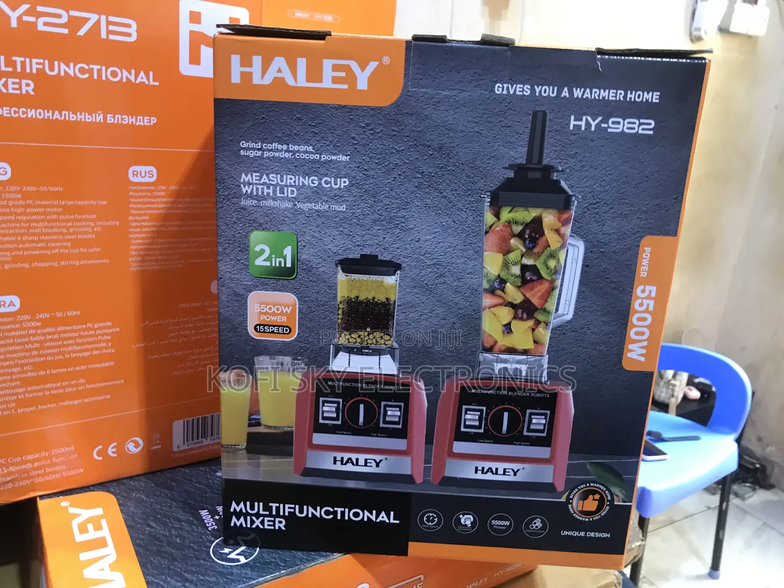 Well Managed Haley Hy-982 2in1 Blender