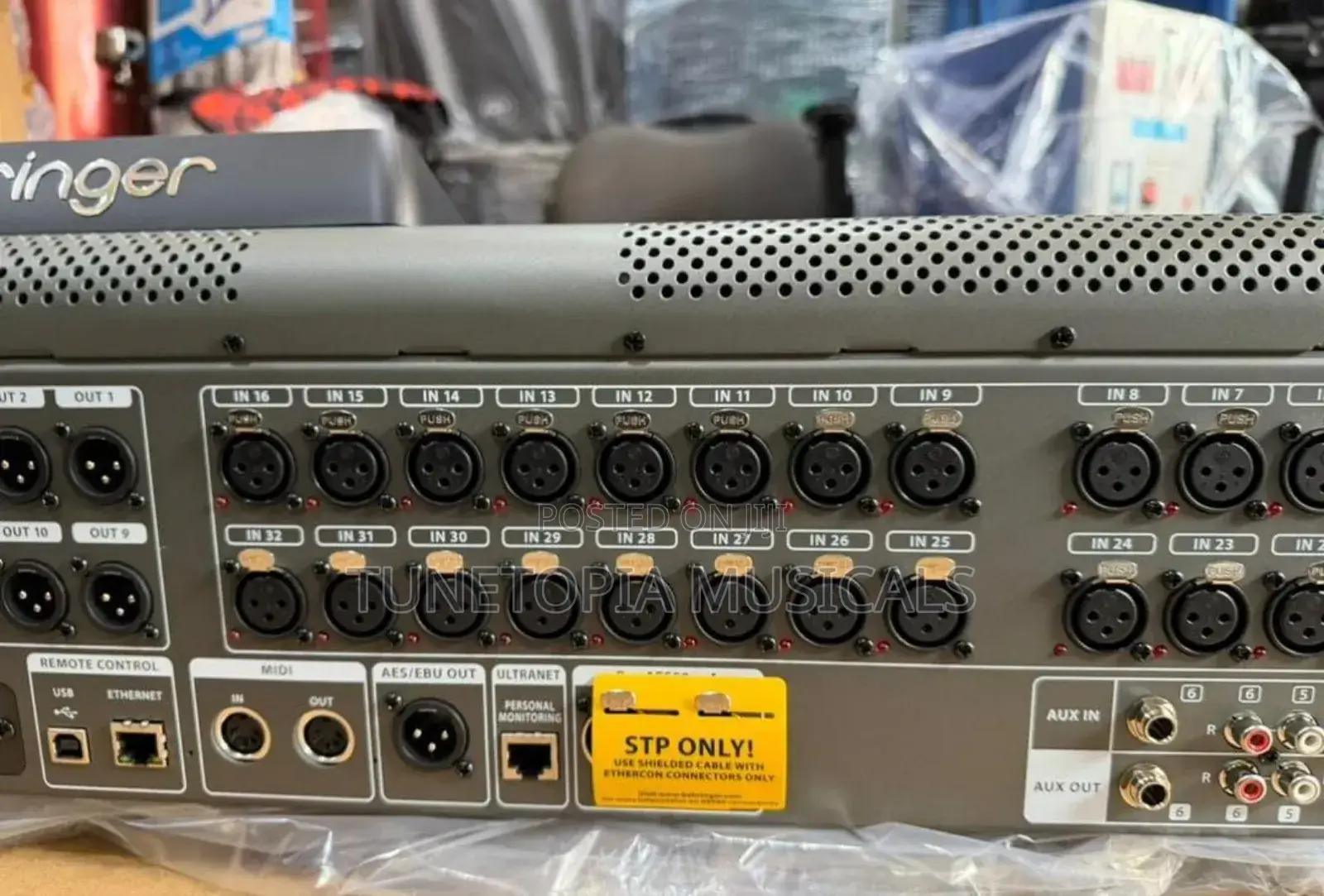 Behringer X32 40-Channel Digital Mixer.