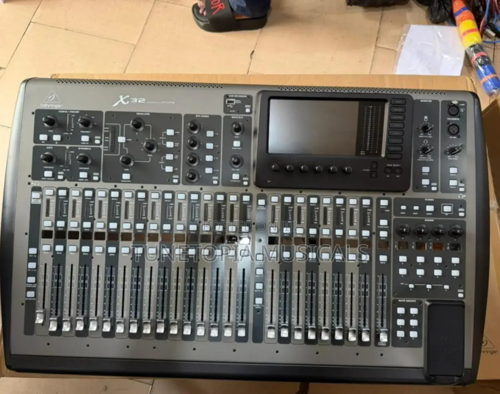 Behringer X32 40-Channel Digital Mixer.