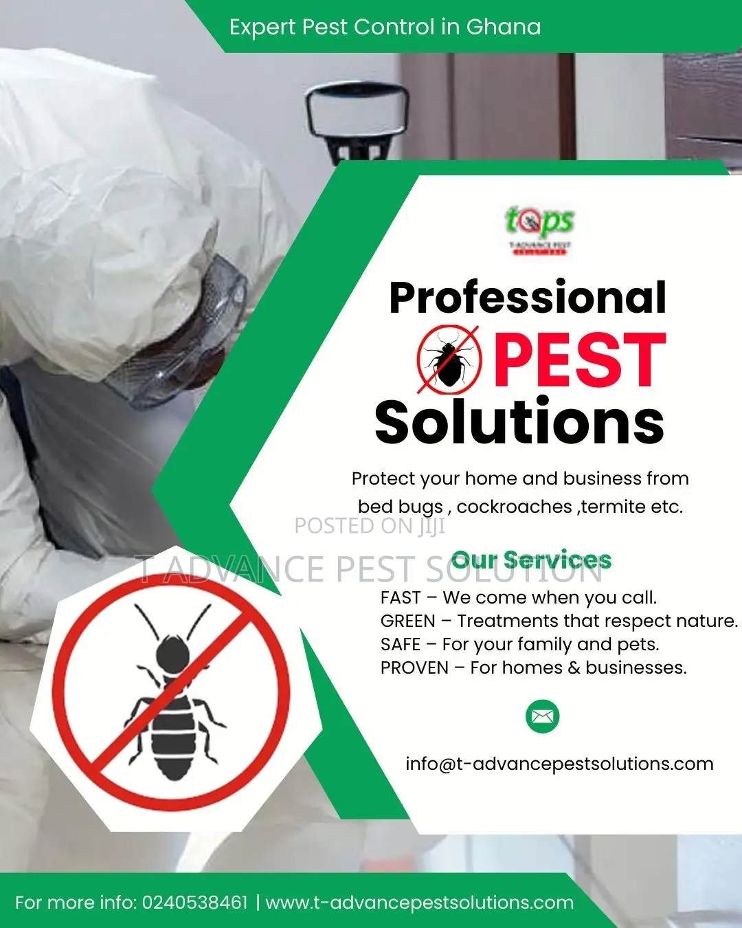 Fumigation and Cleaning Service