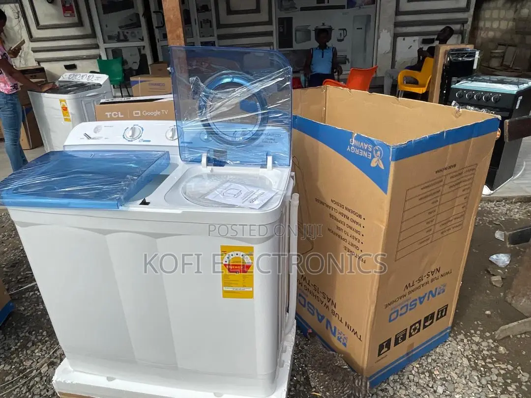 Nasco 15kg Washer Durable High-Capacity Unit