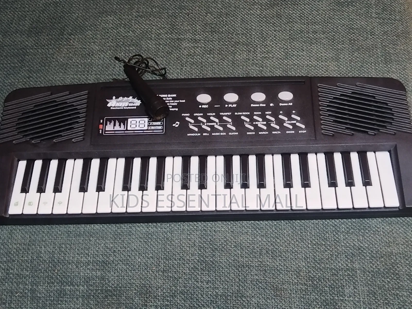44 Keys Electronic Keystone With Charger and Microphone