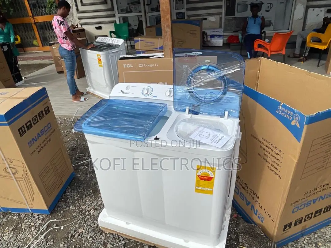 Nasco 15kg Washer Robust Everyday Laundry Machine