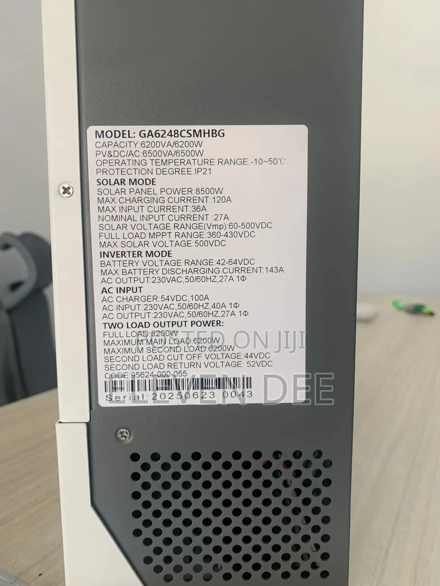 11kW Hybrid Inverter - Lumen Green