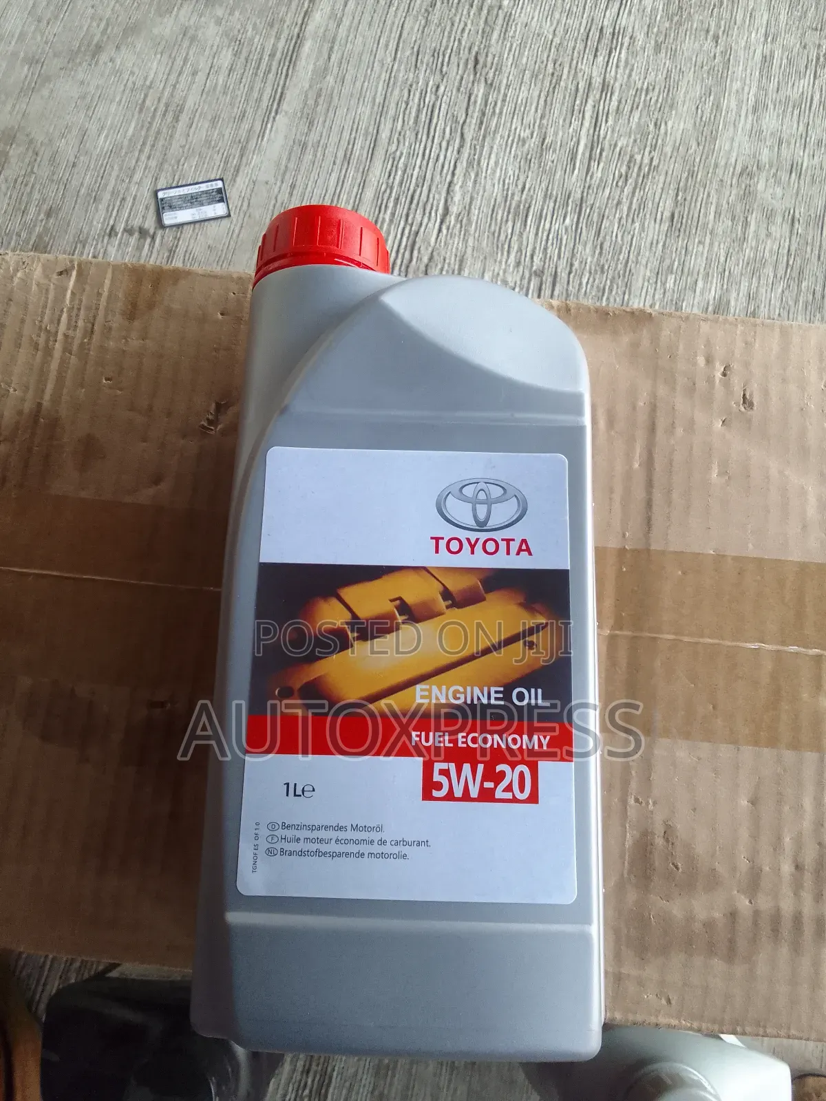 Toyota 0w20 Engine Oil 1l