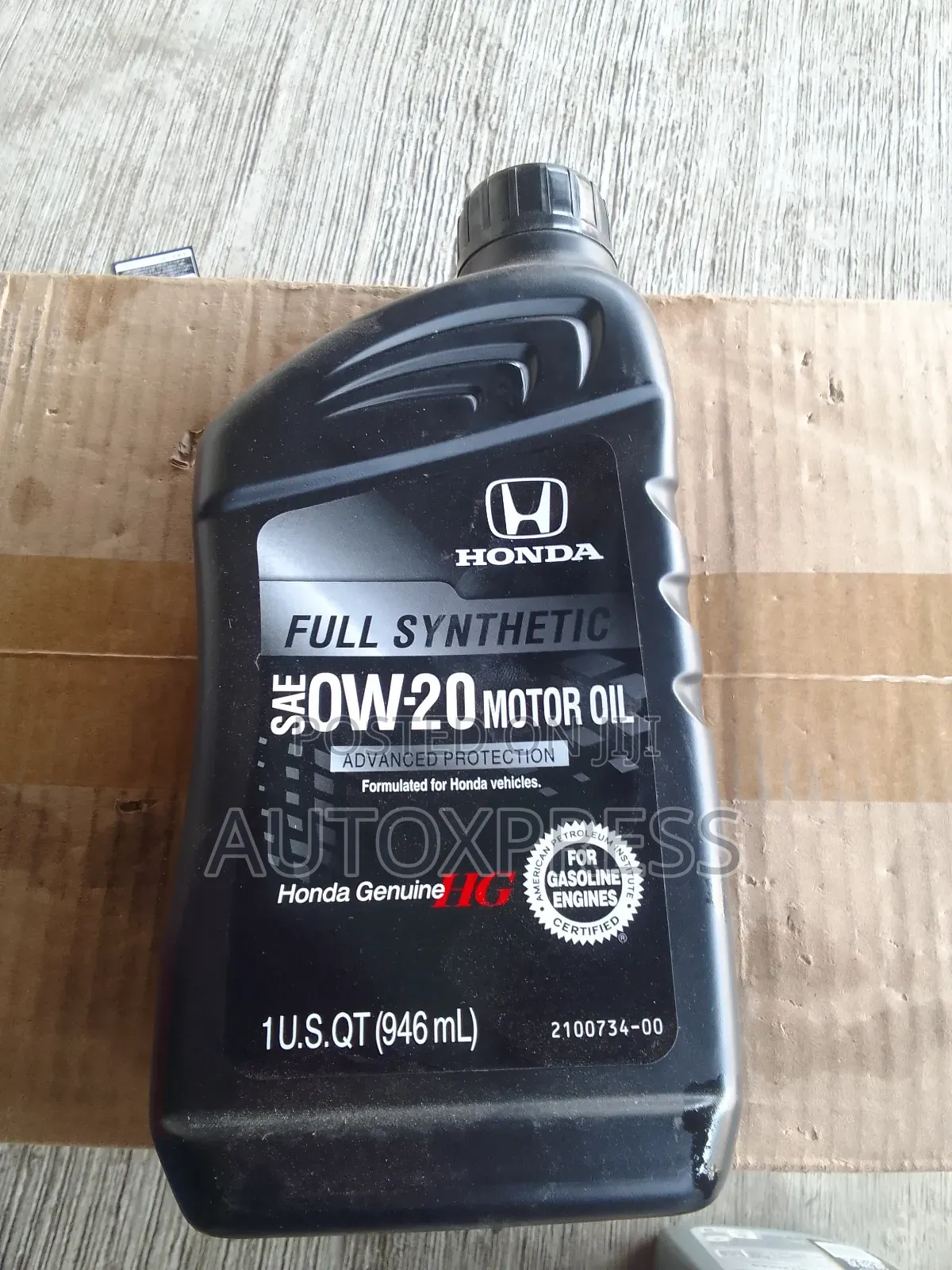 Honda 0w20 Motor Oil 1l