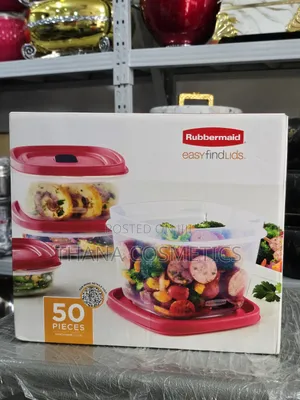 Rubbermaid Storage Containers 50pcs
