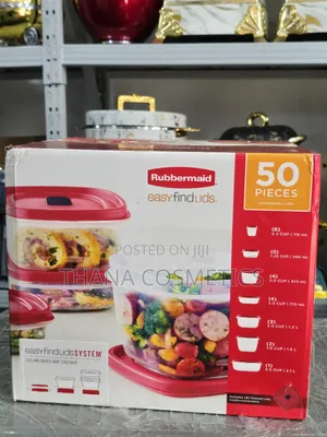 Rubbermaid Storage Containers 50pcs