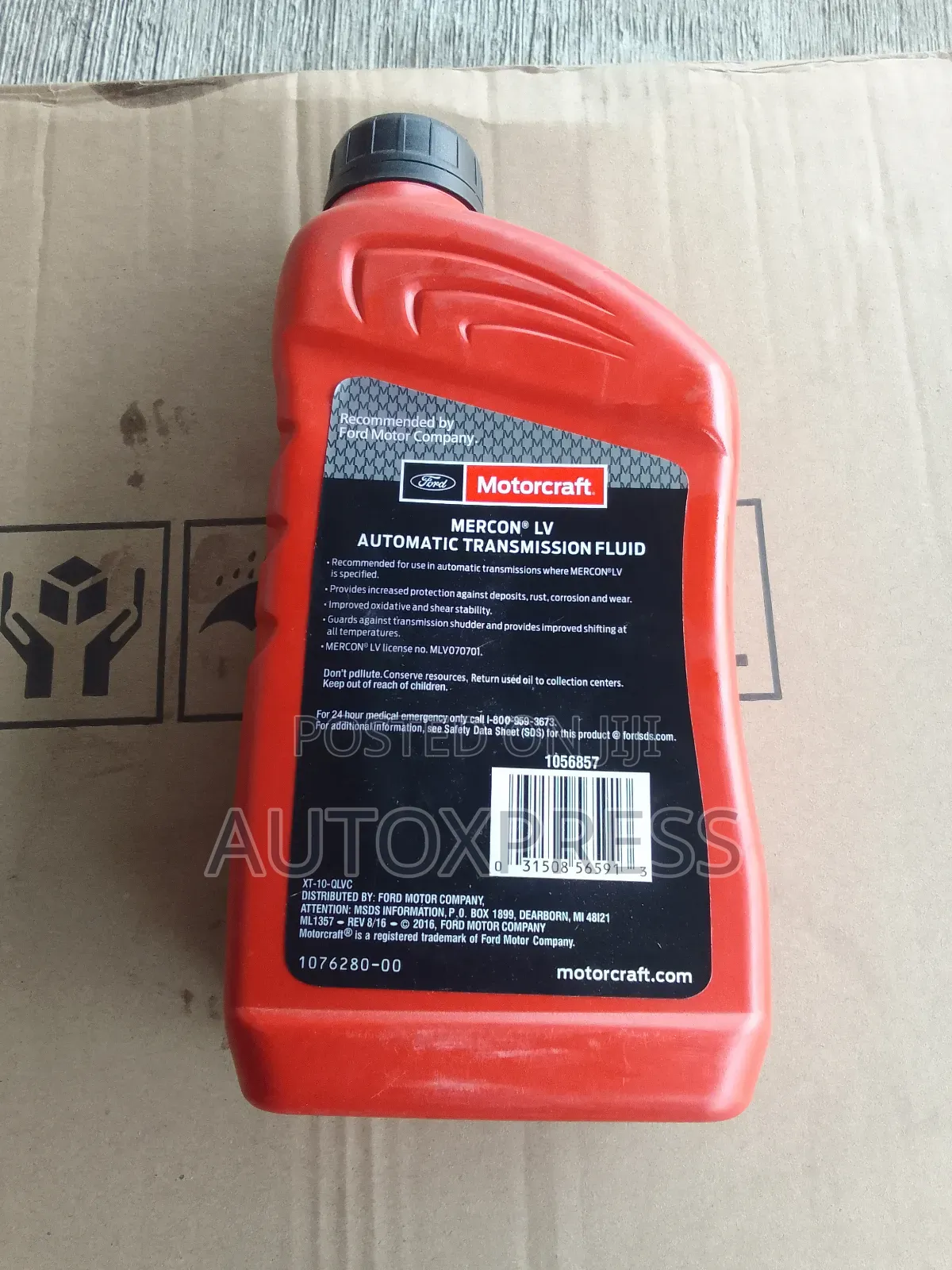 Motor Craft Mercon Lv Automatic Transmission Fluid 1l