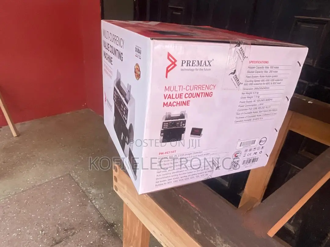 Premax Multi-Currency Counter Professional Cash Handler