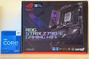 I7-13700kf 13th Gen Processor + Asus Z790 Wifi Board
