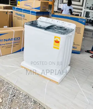 Most Classic Nasco 11kg Semi-Automatic Washing Machine.