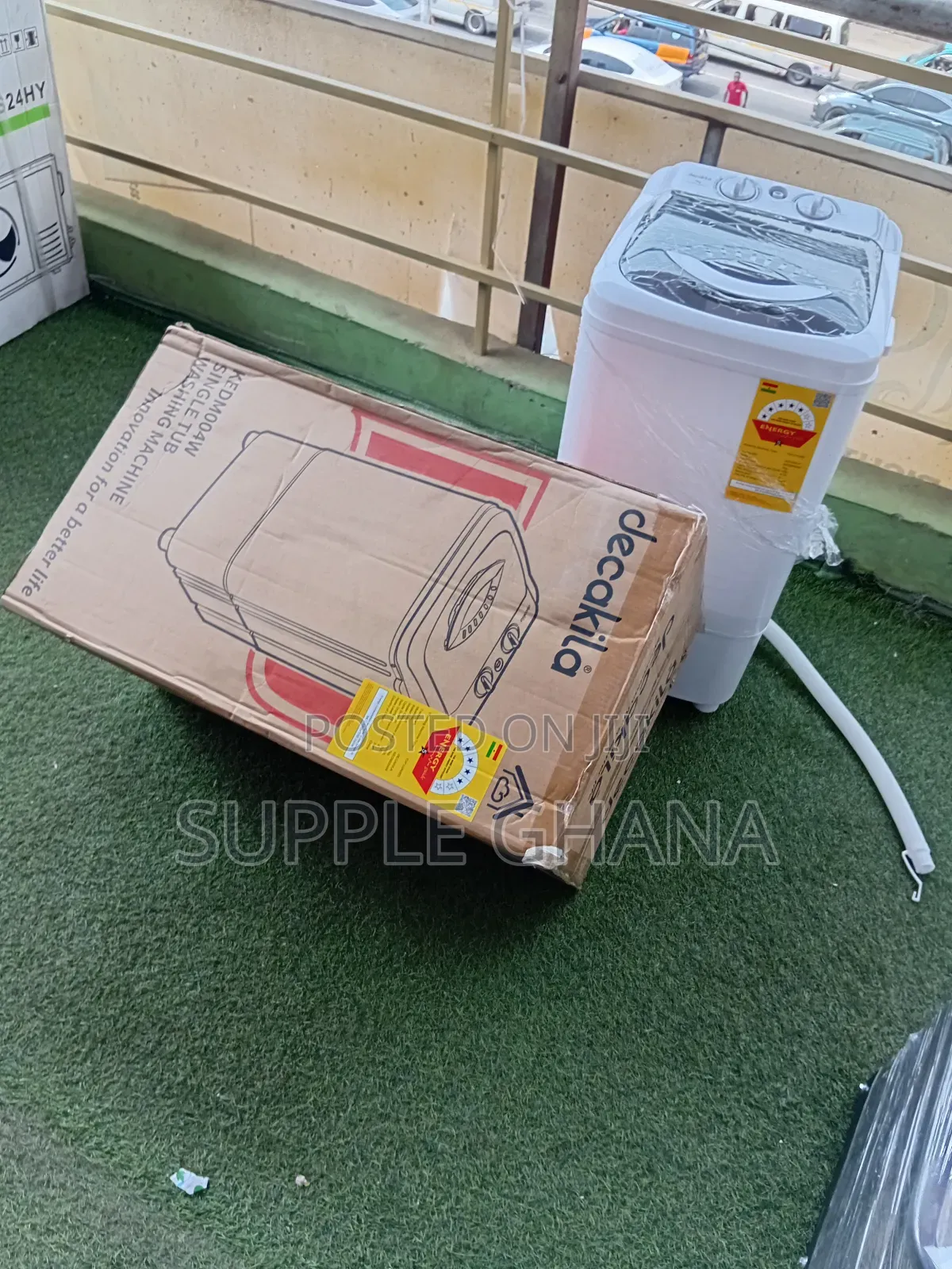Solution
Decakila 7kg Single Tub Washing Machine With Durable Motor