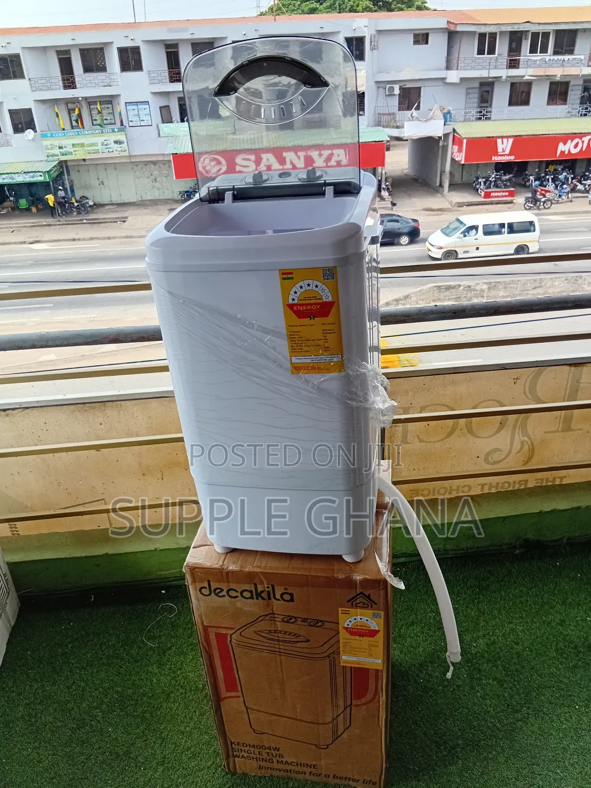 Decakila 7kg Single Tub Washing Machine – Energy Efficient