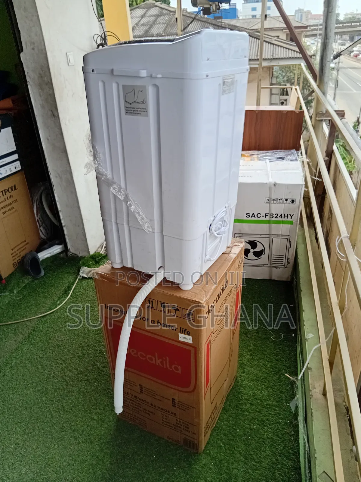 Decakila 7kg Single Tub Top Load Washer