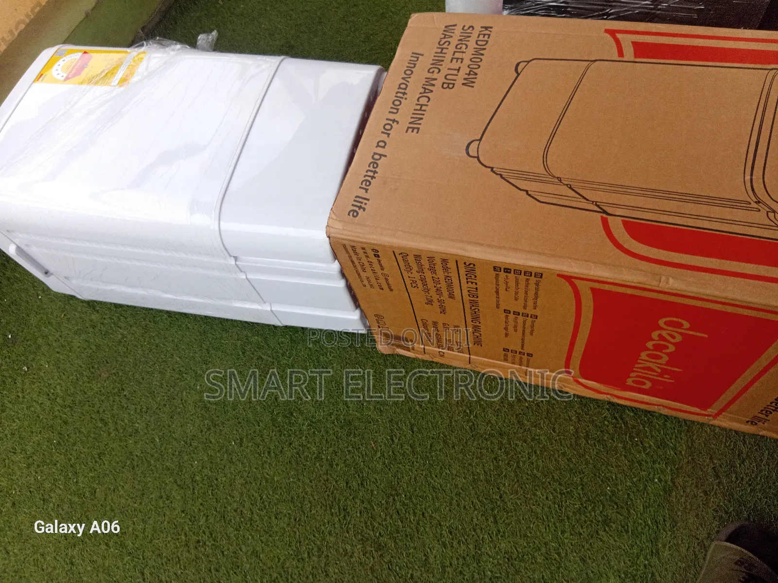 Portable 7kg Single Tub Washing Machine