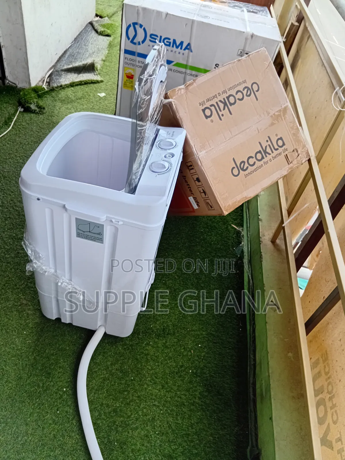 Decakila 7kg Single Tub Semi-Automatic Washer