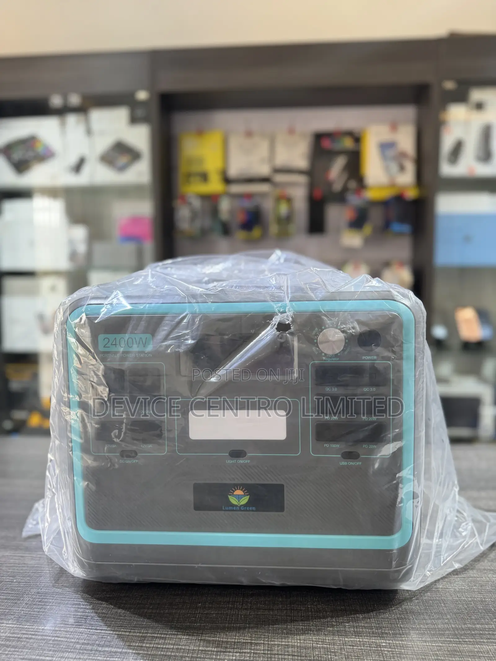 High Quality 2400w Lifepo4 Power Station With Solar Charging Option