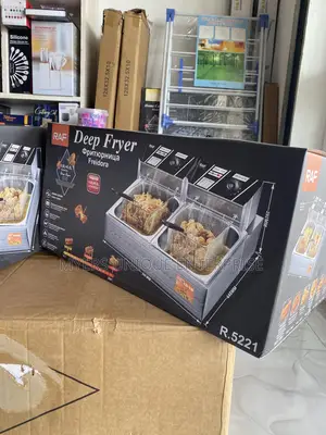 Raf Uniform Heat Double Deep Fryer (12l)