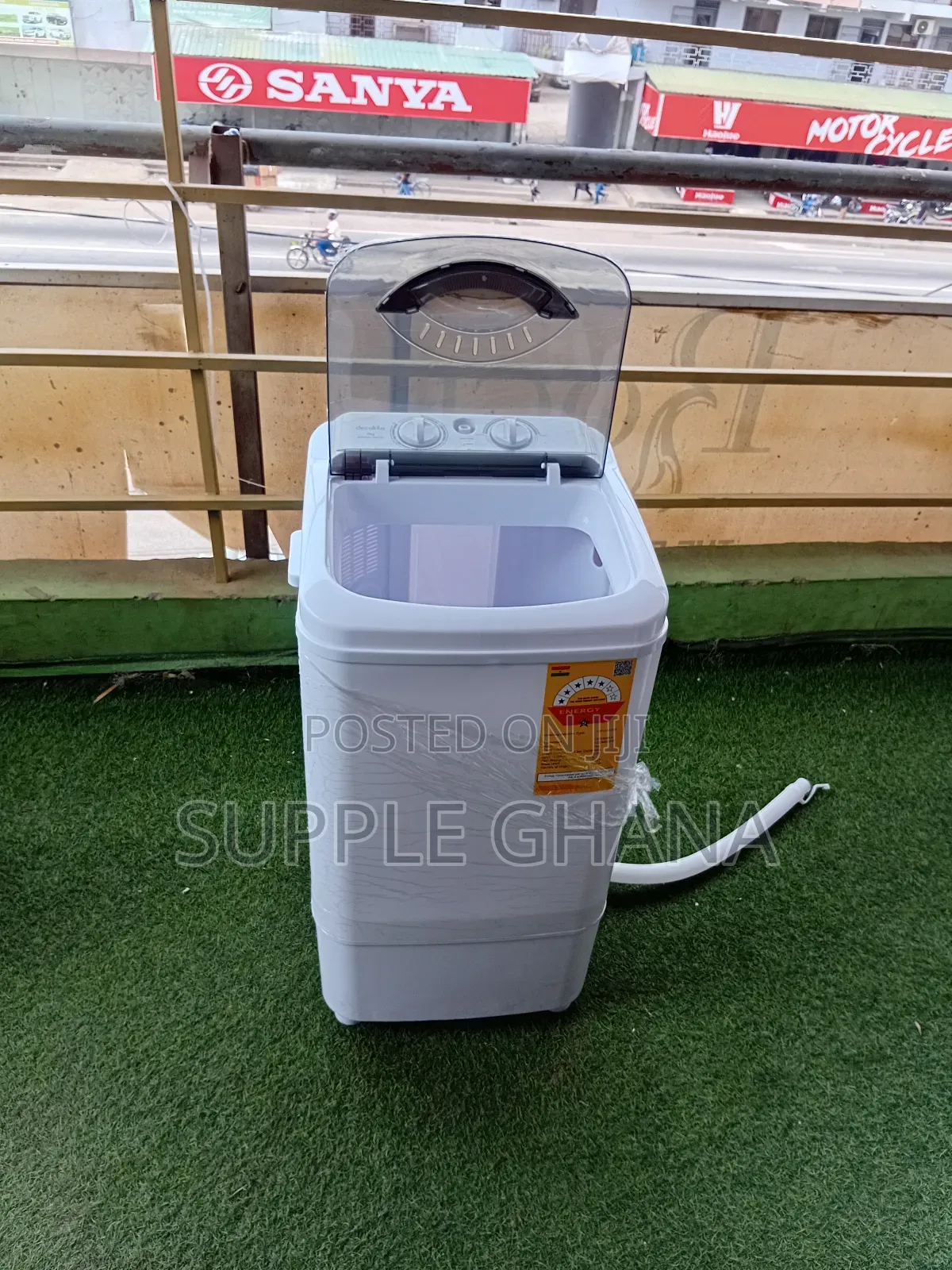 Decakila 7kg Single Tub Washer – Heavy-Duty Cleaning in a Compact