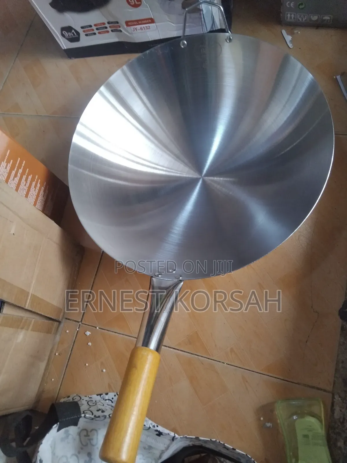 40cm Big Size Stainless Indome Fry Pan