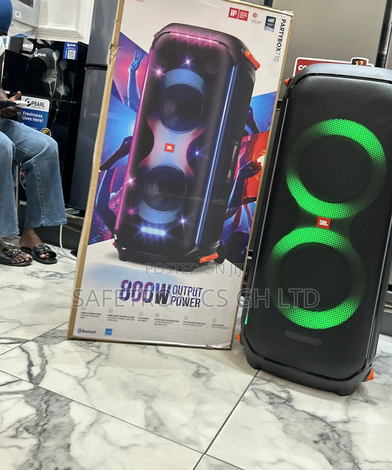 Newly Approved (Black) JBL Partybox 710 Electric 800w Speaker