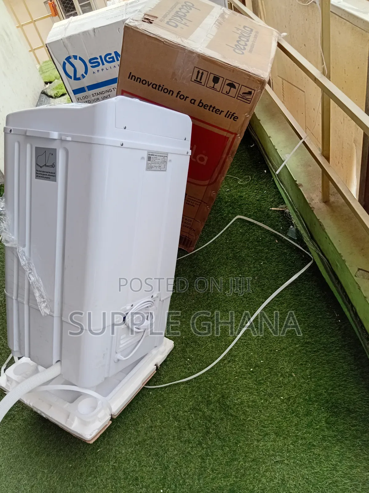 Decakila 7kg Single Tub Washing Machine – Reliable Washing Made Simple