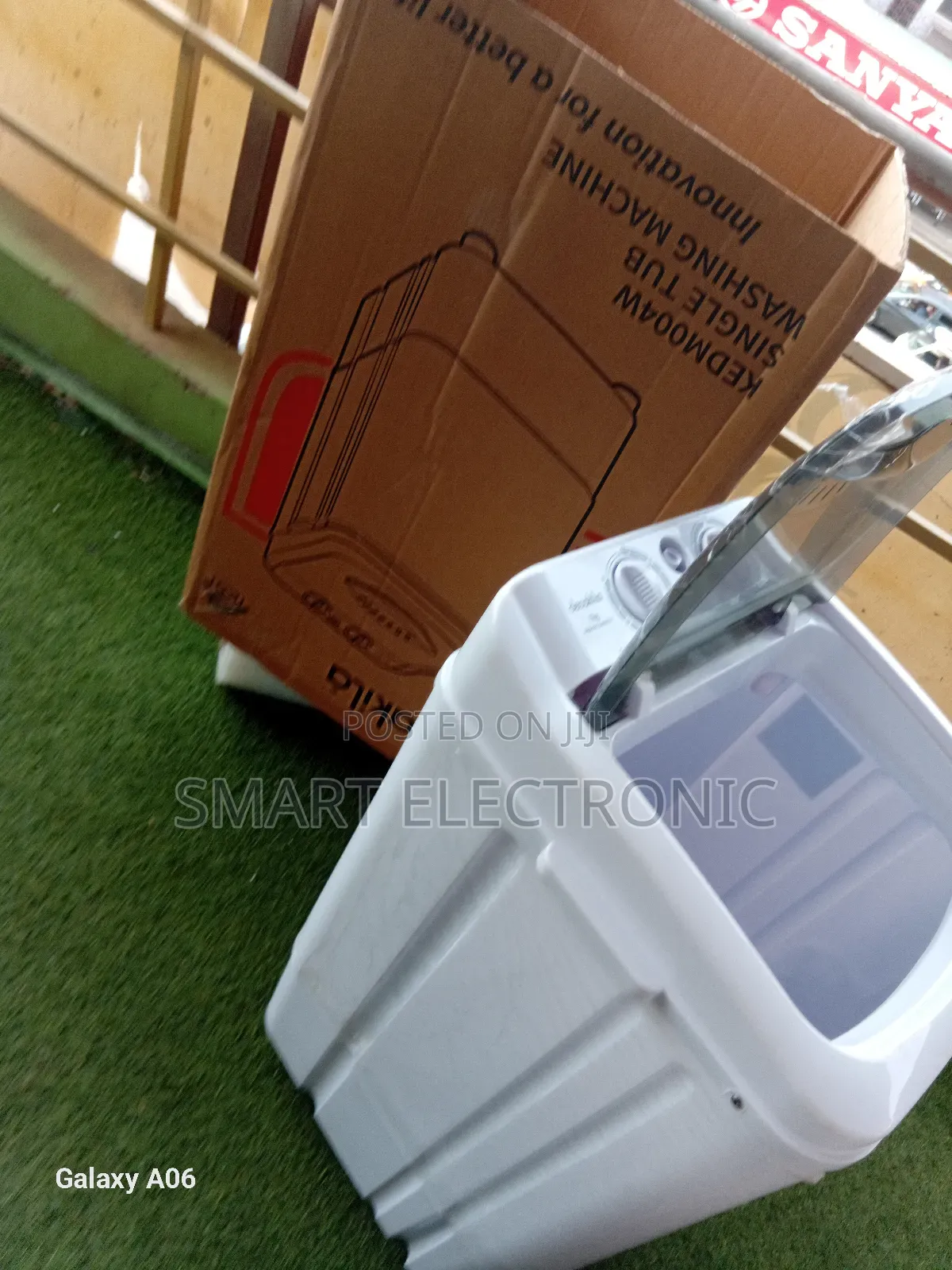 Compact Single Tub Washing Machine With Powerful 7kg Performance.