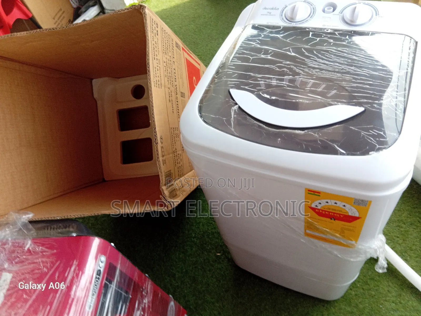 Sturdy and -Lasting Single Tub Washing Machine With 7kg Load Capacity.