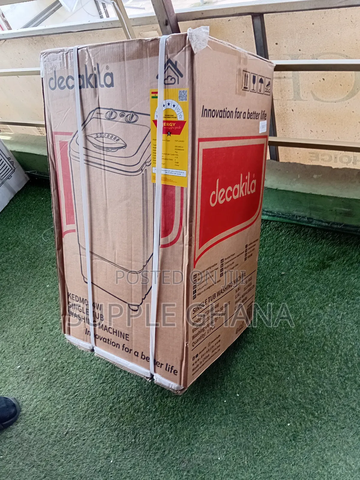 Decakila 7kg Single Tub Washing Machine With Spin Wash Functions