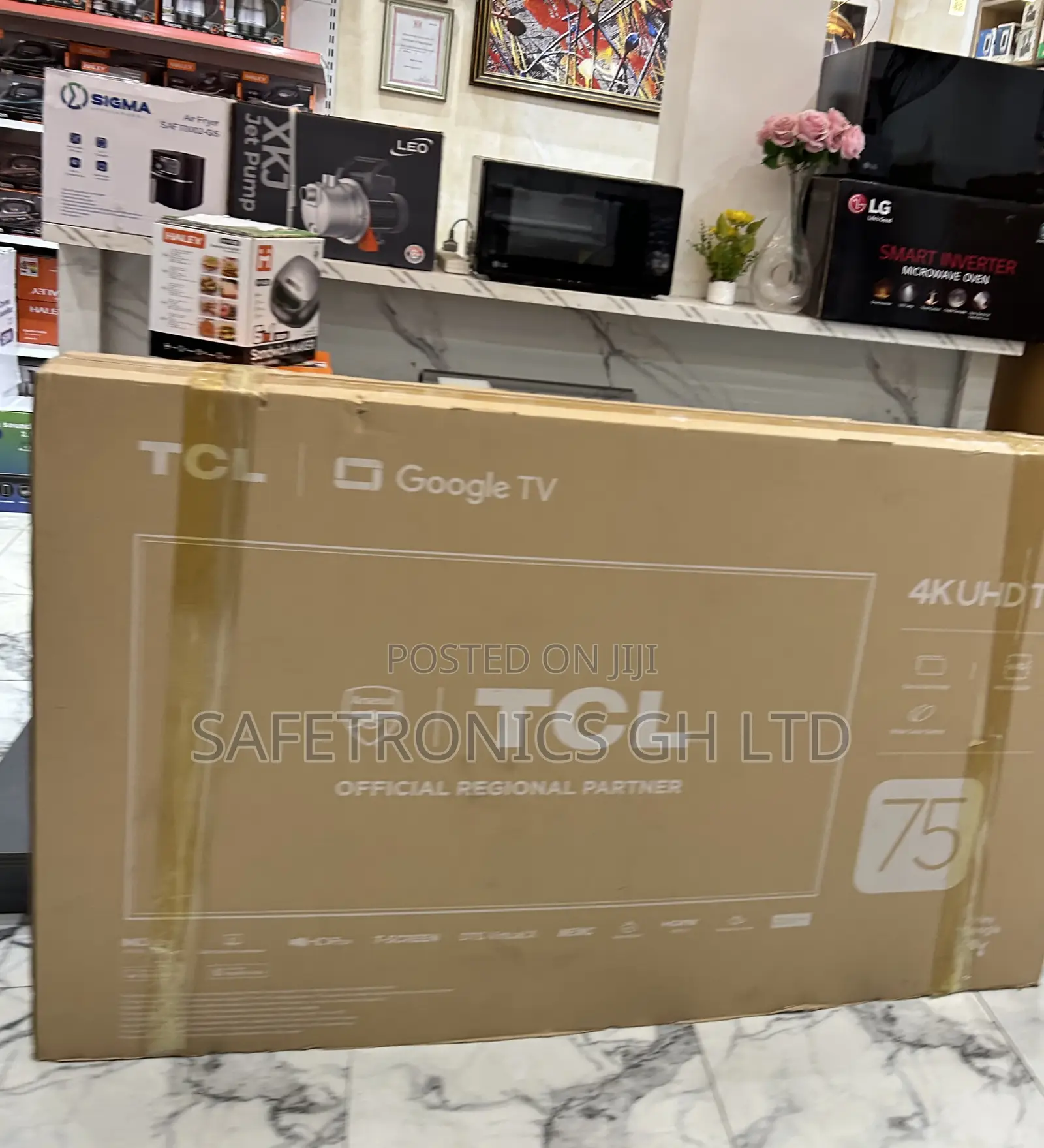 Brand New TCL 75 Inch Smart Uhd Android P755 Google Tv