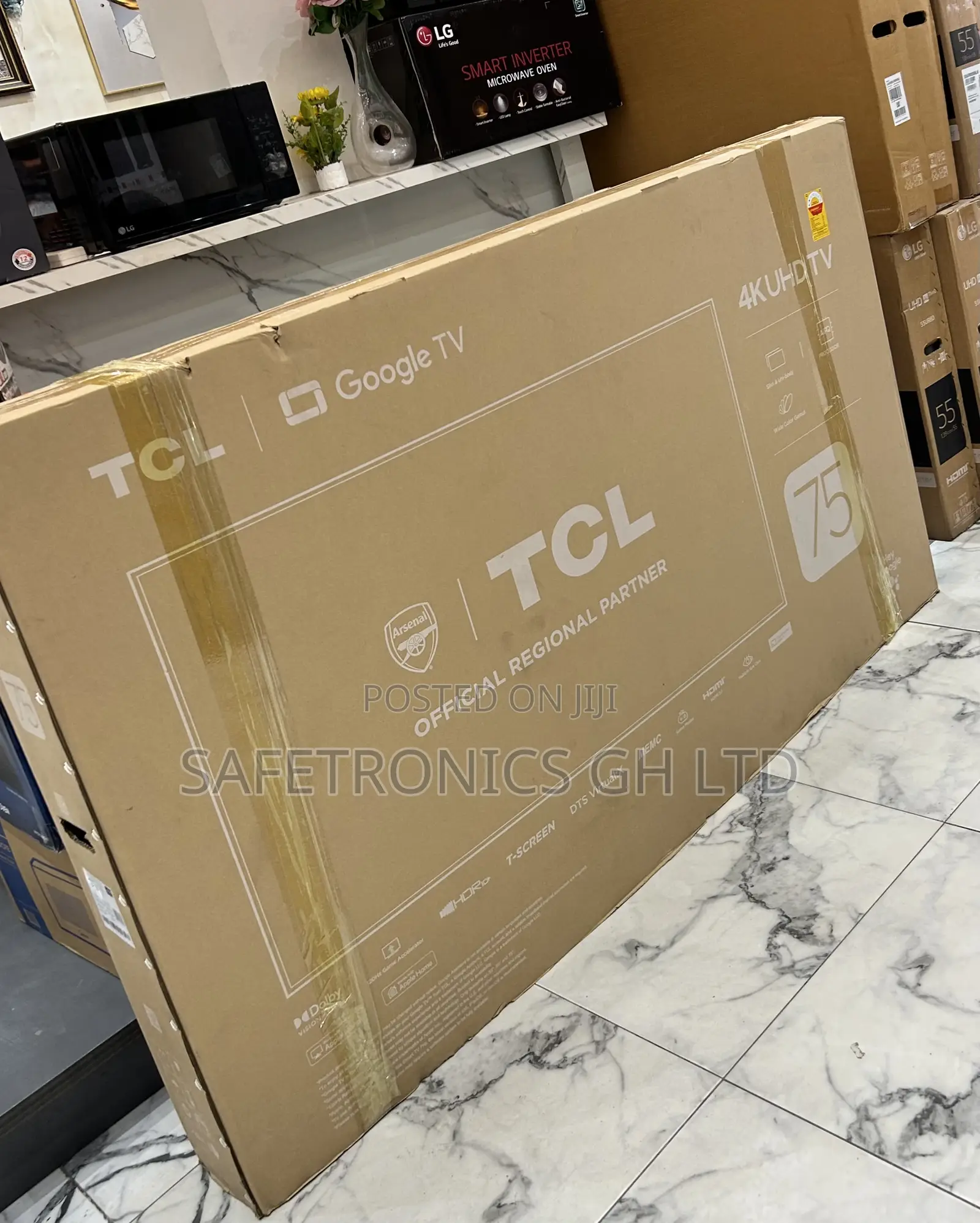 Original Ultra Uhd Android TCL 75 Inch P755 Google Tv