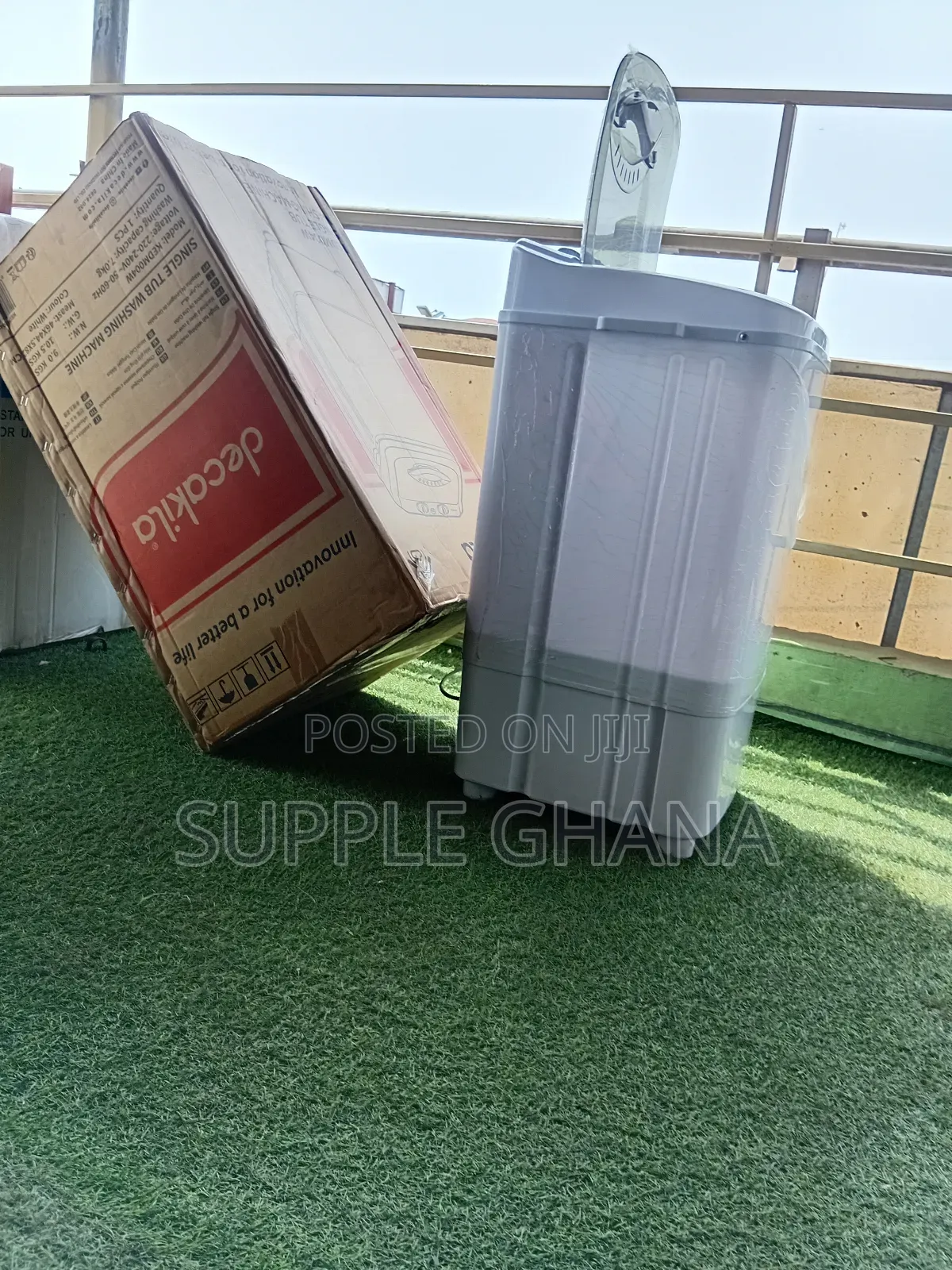 Portable 7kg Single Tub Washing Machine for Small Homes