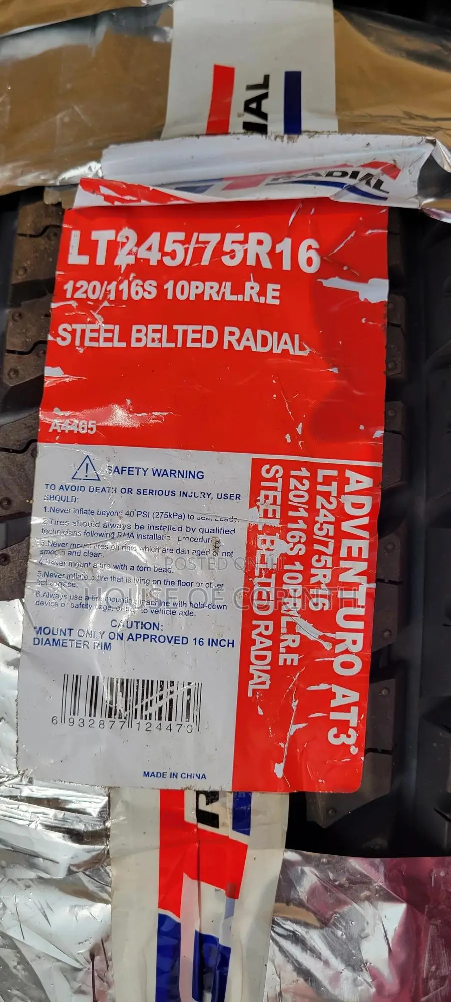 245/75r16 Gt Radaial